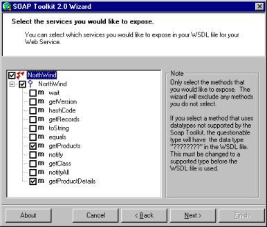 Using the SOAP Toolkit's WSDL/WSML Generator to expose methods in a COM DLL