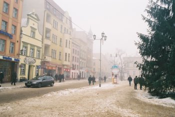 day scene in Torun